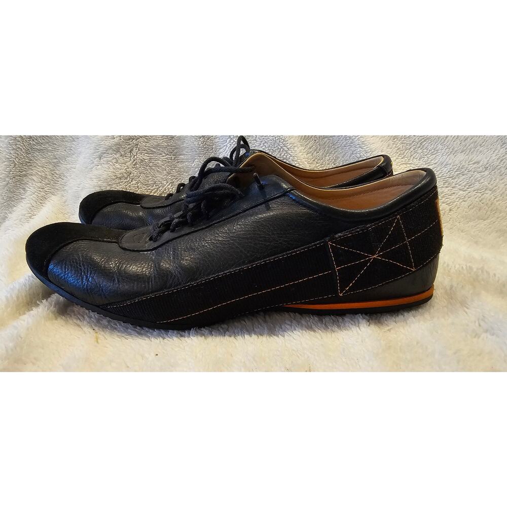 Vintage Coach Henley‎ Lace Up Italian Leather Oxford Shoes Men Size 10.5D Black